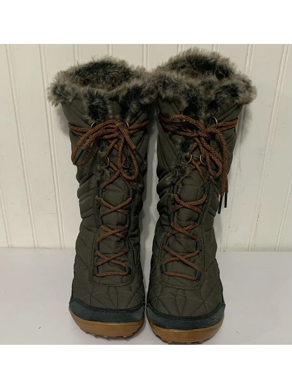 Columbia Womens Minx Mid III Boots Nori Size 12 Waterproof C34